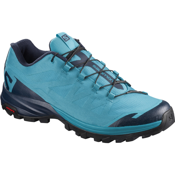 Chaussures De Randonnée Salomon Femme Turquoise / Bleu Marine - Salomon OUTPATH W - France (0237-RIN